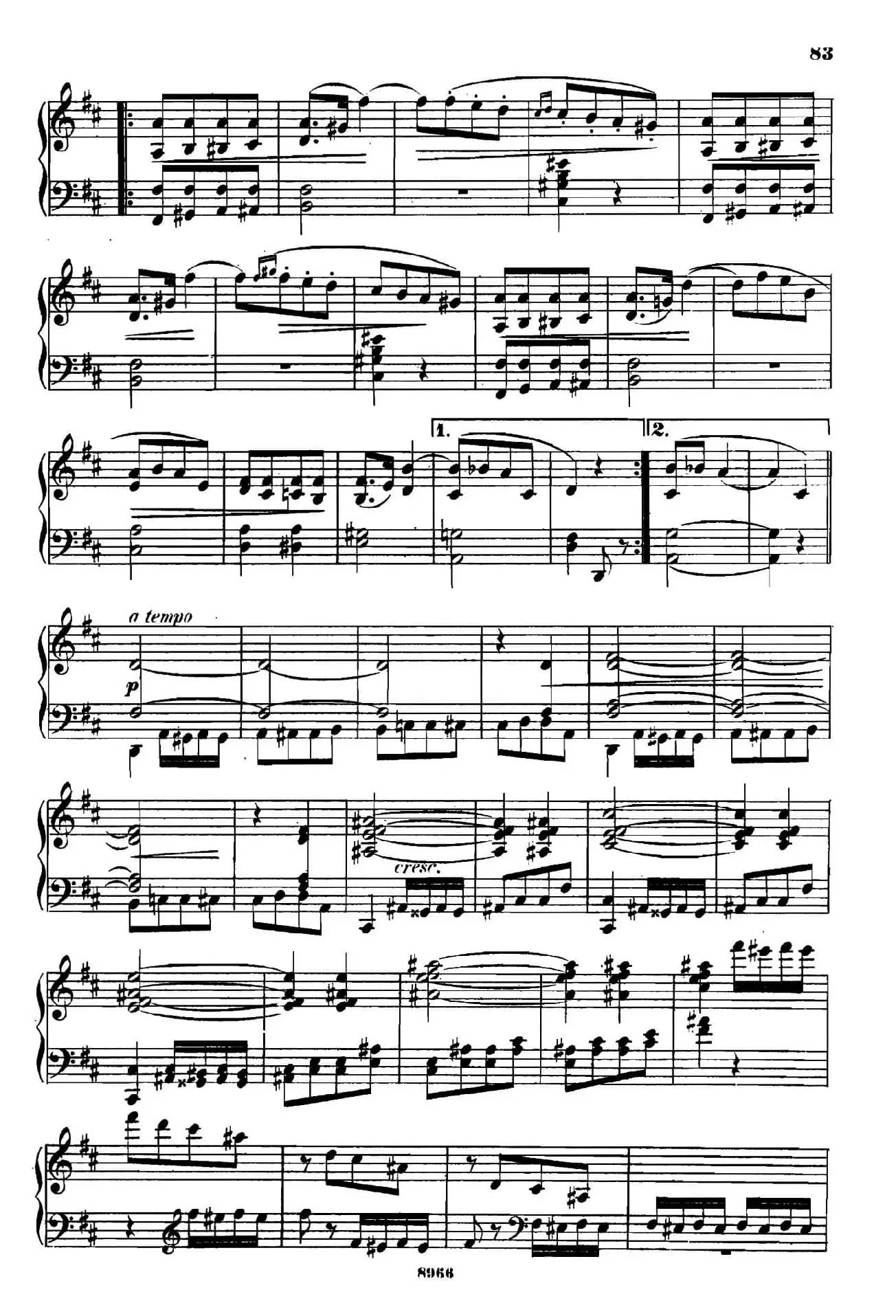 舞会 Le Bal Op.14（No.9）