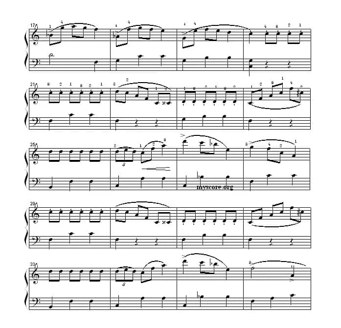 华丽大圆舞曲（简易版）