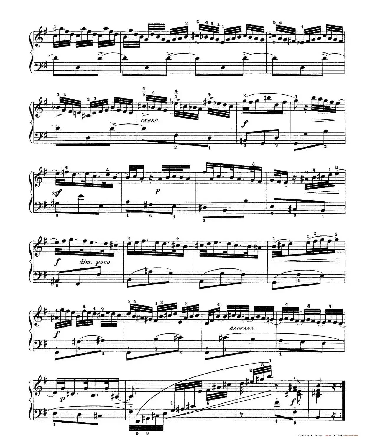 Six Partitas BWV 825-830（6首帕蒂塔·6）