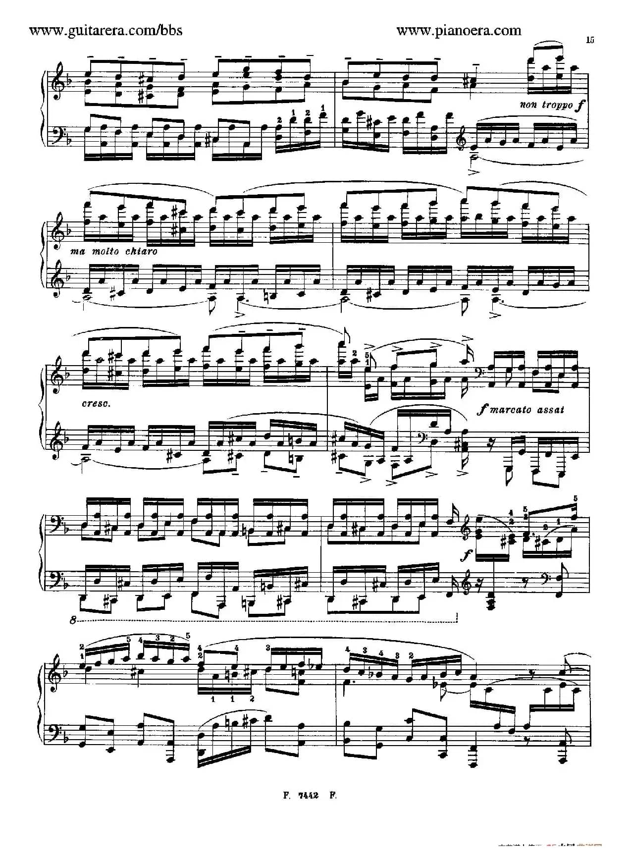 d小调托卡塔与赋格（BWV 565·柯尔托改编钢琴独奏版）