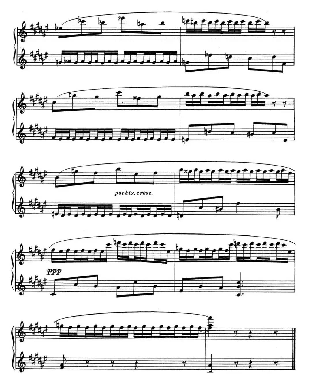 斯克里亚宾 钢琴练习曲 Op.42 No.3 Alexander Scriabin Etudes