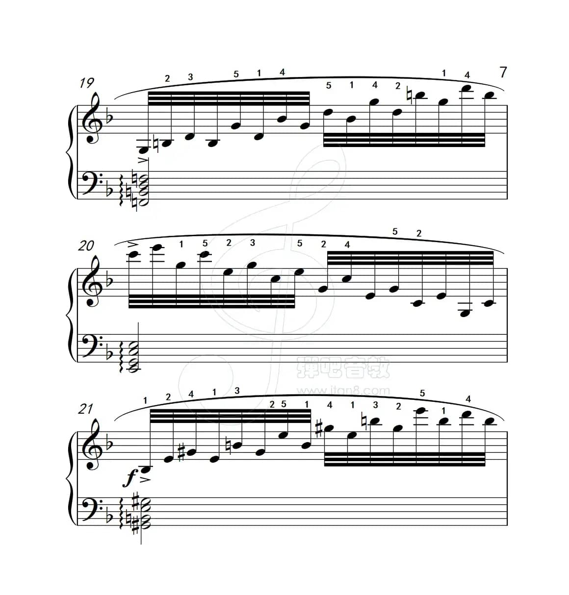 练习曲 19（克拉莫钢琴练习曲60首）