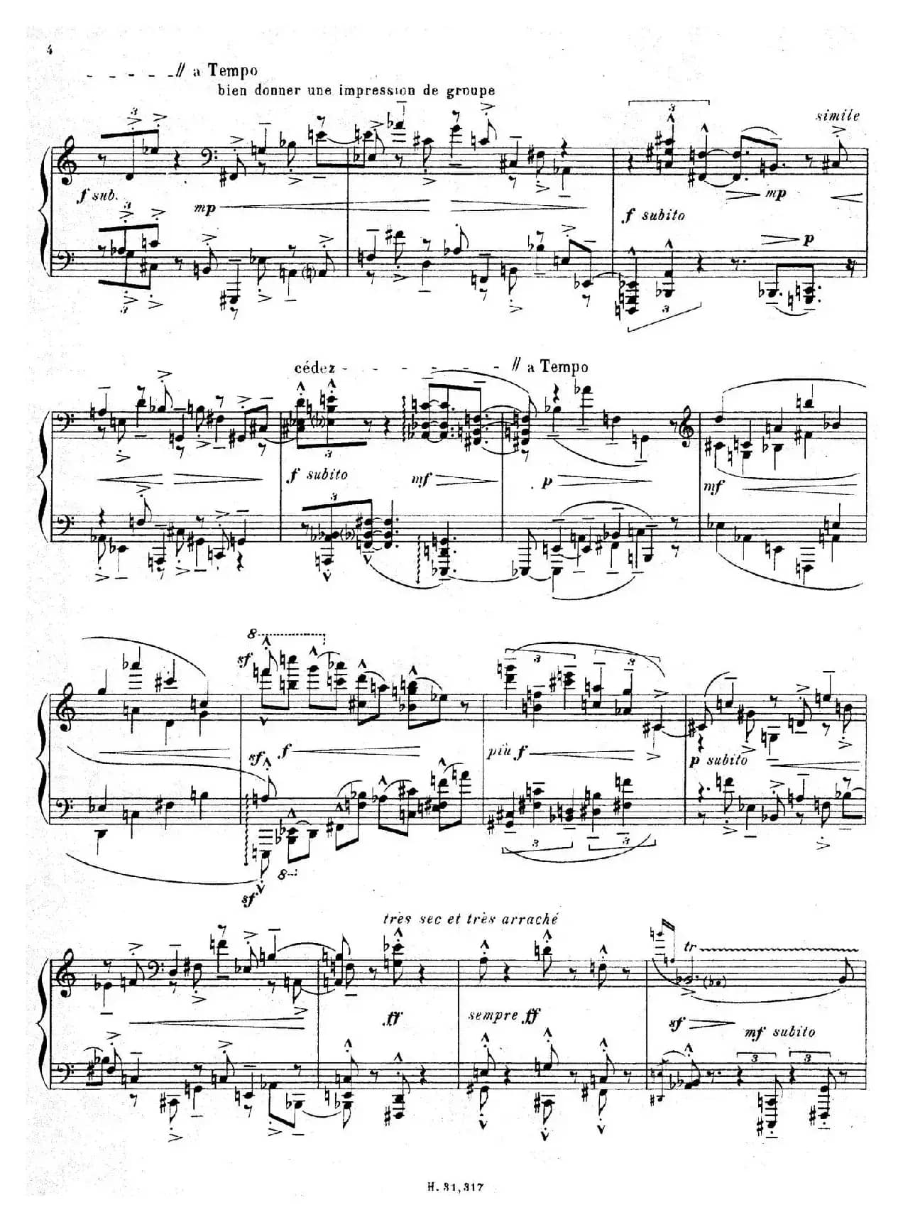 布莱兹第二钢琴奏鸣曲（Ⅰ）