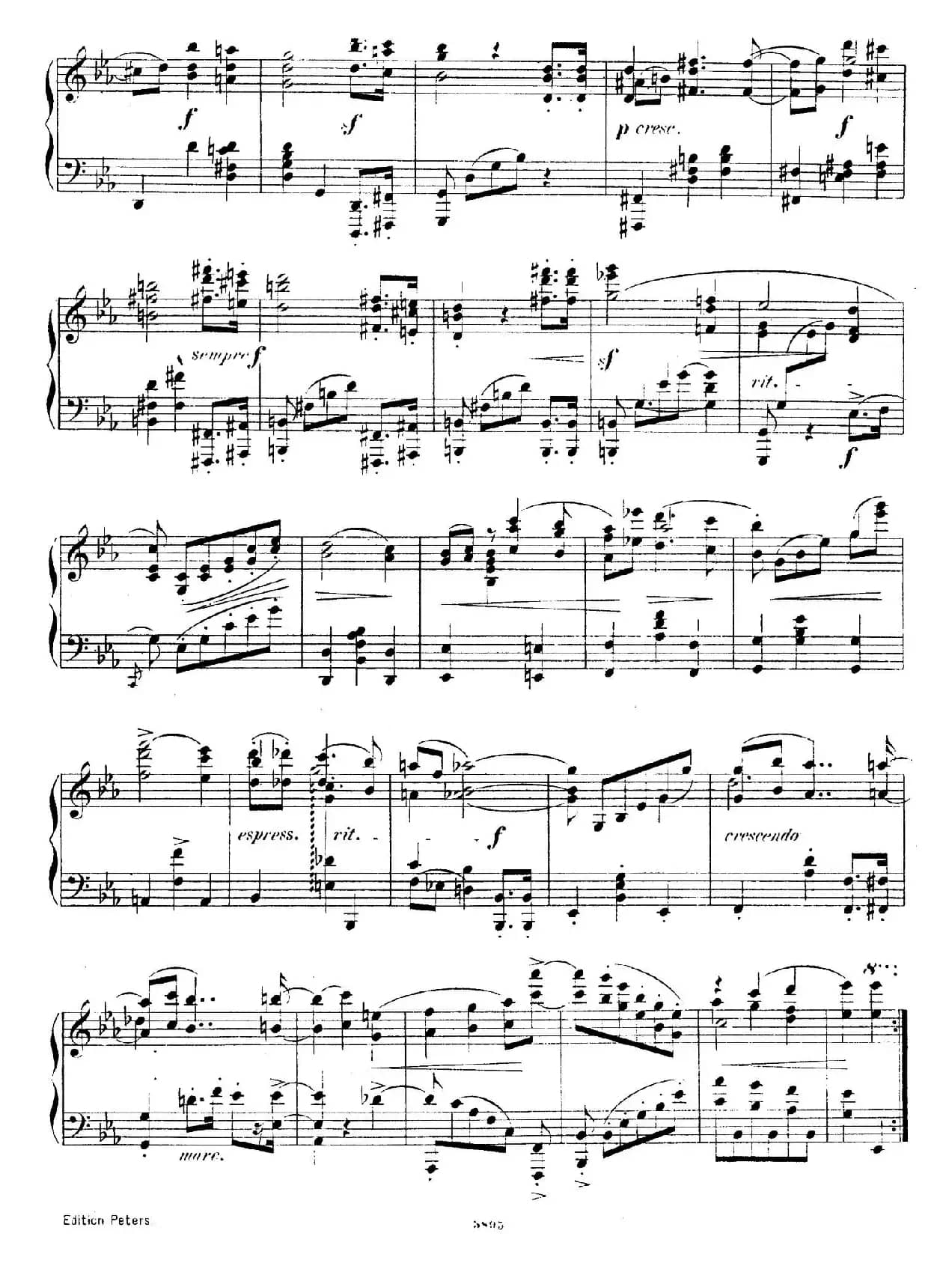 Waltzes Op.23(圆舞曲集·2、c小调)