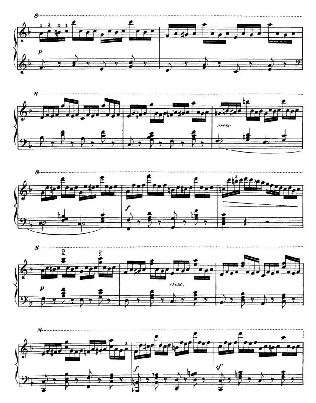 50首车尔尼Op.740钢琴手指灵巧技术练习曲（NO.11）