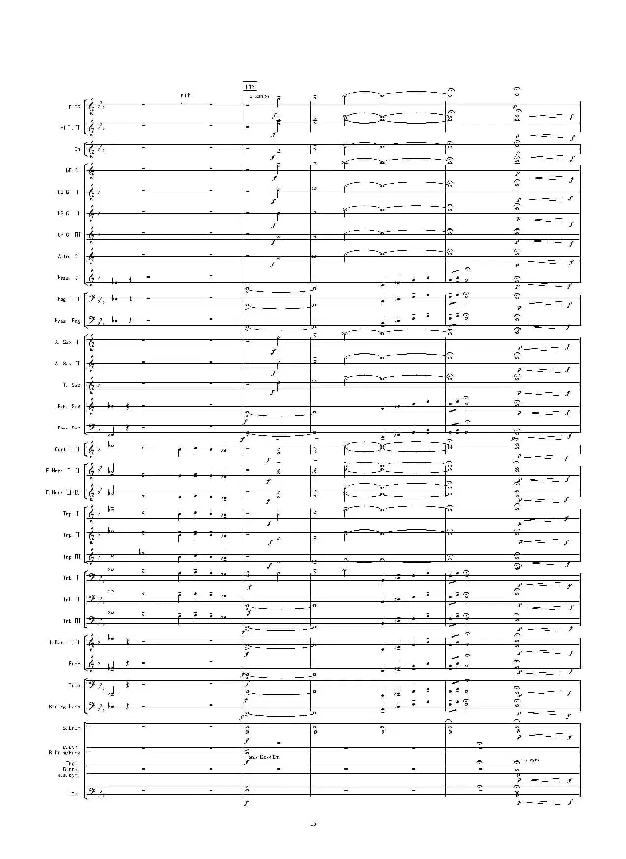 康定情歌（总谱）