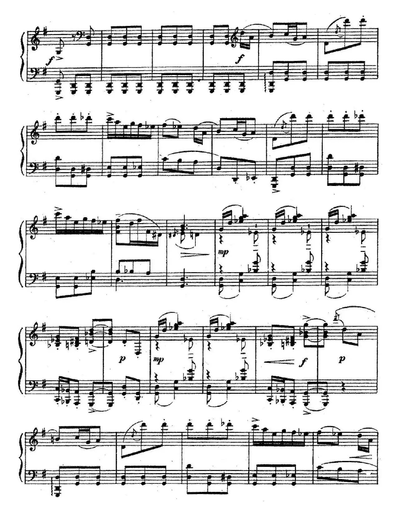 Ten Pieces from Cinderella Op.97(10首小品 - 选自舞剧《灰姑娘》·7)