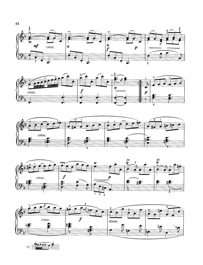 “田园”奏鸣曲（D大调）