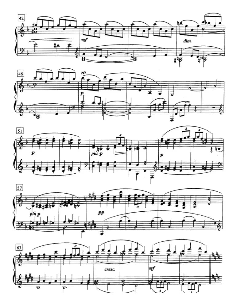 钢琴教程第七级 中外乐曲（幻想曲）