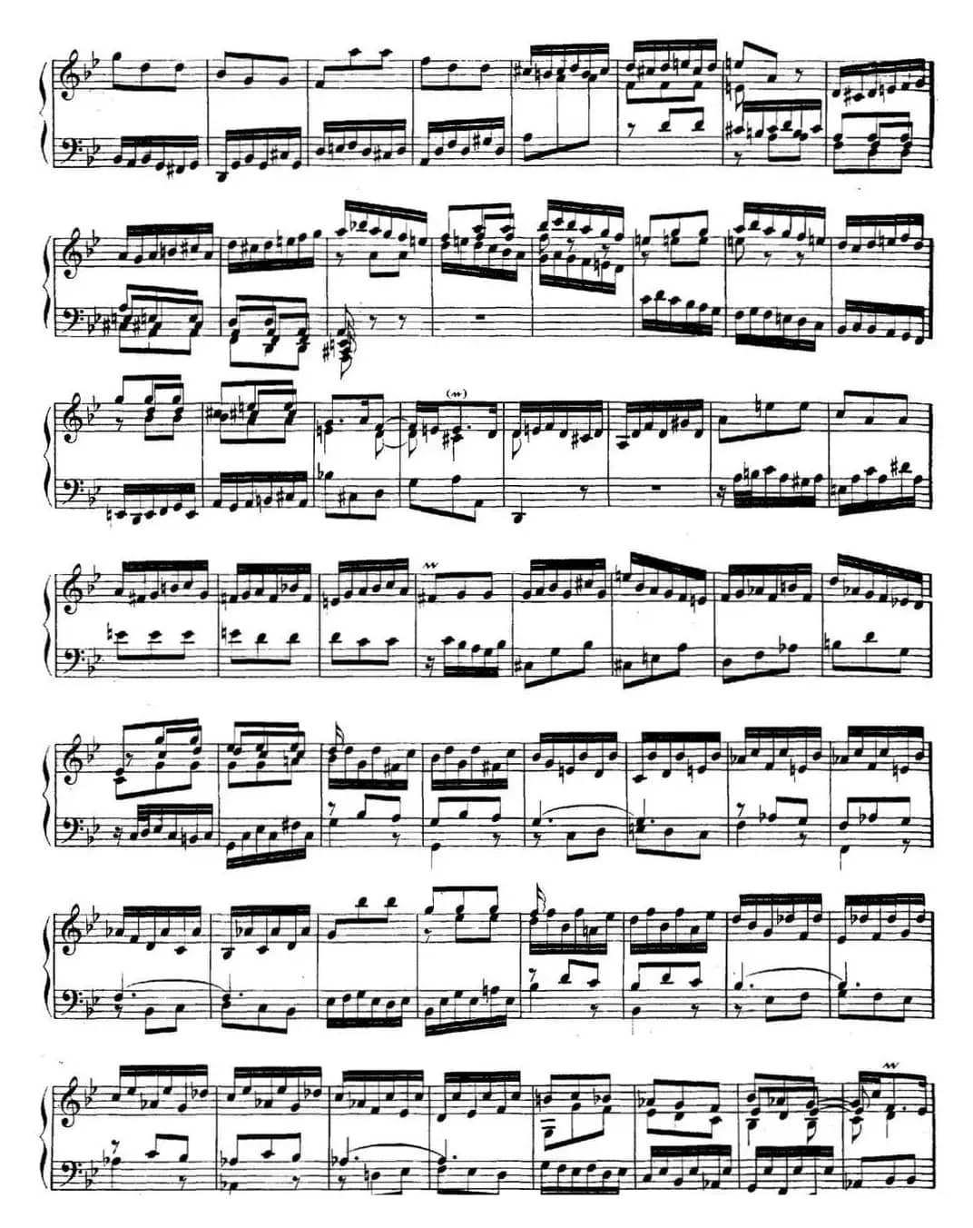 英国组曲No.3 巴赫 g小调 3rd Suite BWV 808