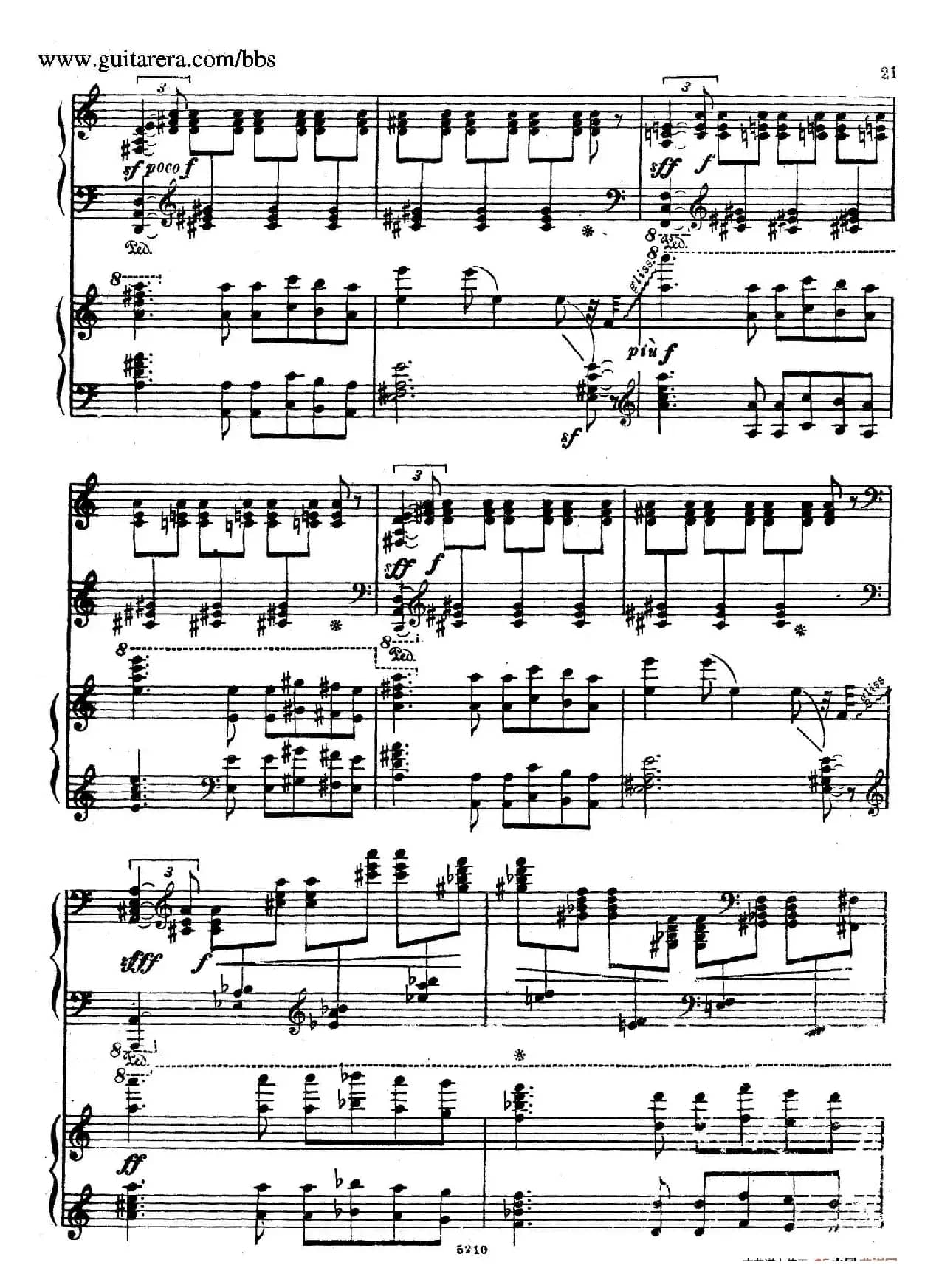 Variation on a Theme by Paganini（帕格尼尼主题变奏曲·双钢琴）