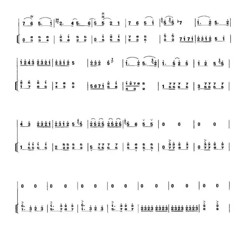 秦腔牌子曲（中音板胡+扬琴伴奏）