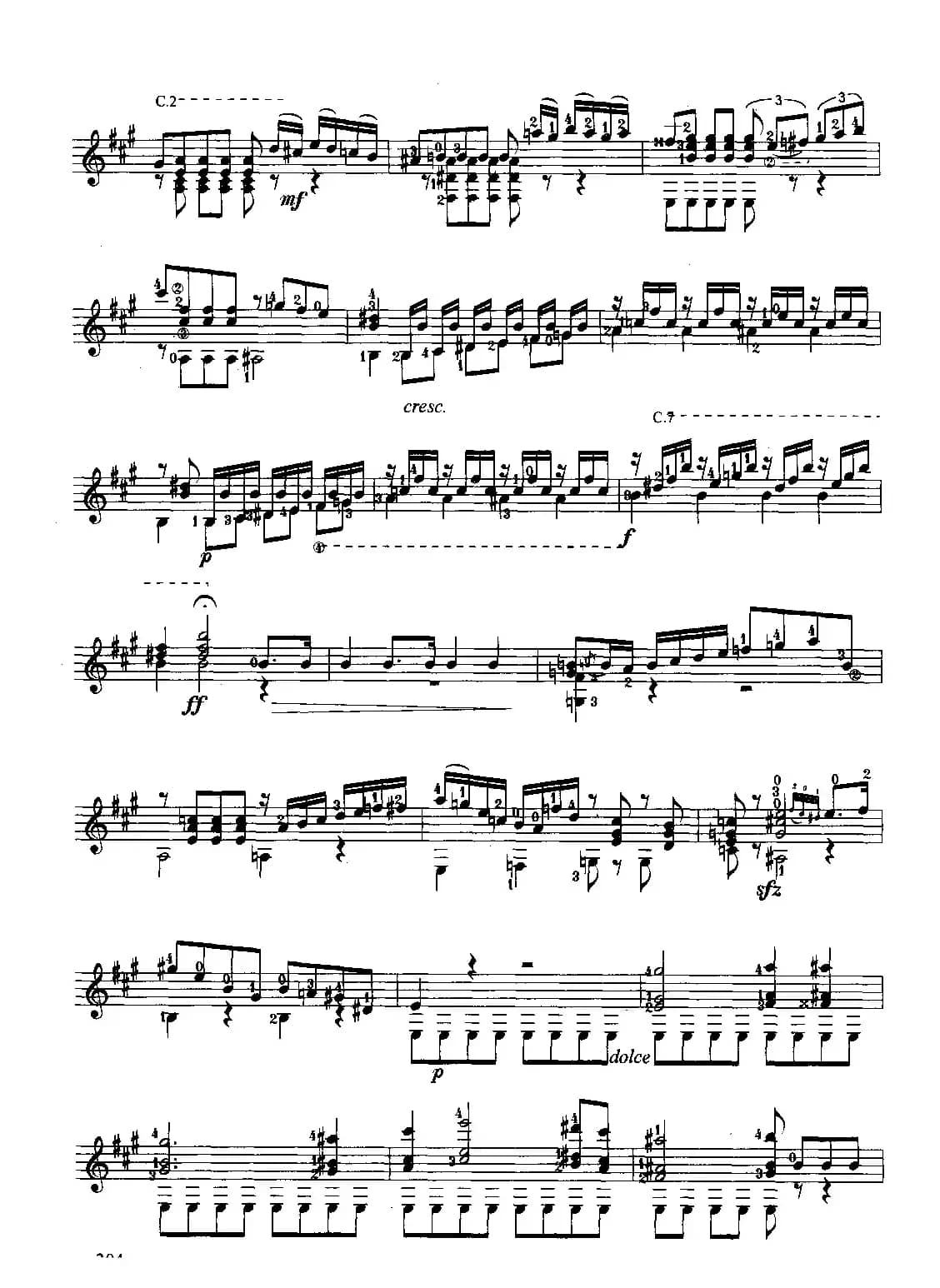 英雄大奏鸣曲（古典吉他）