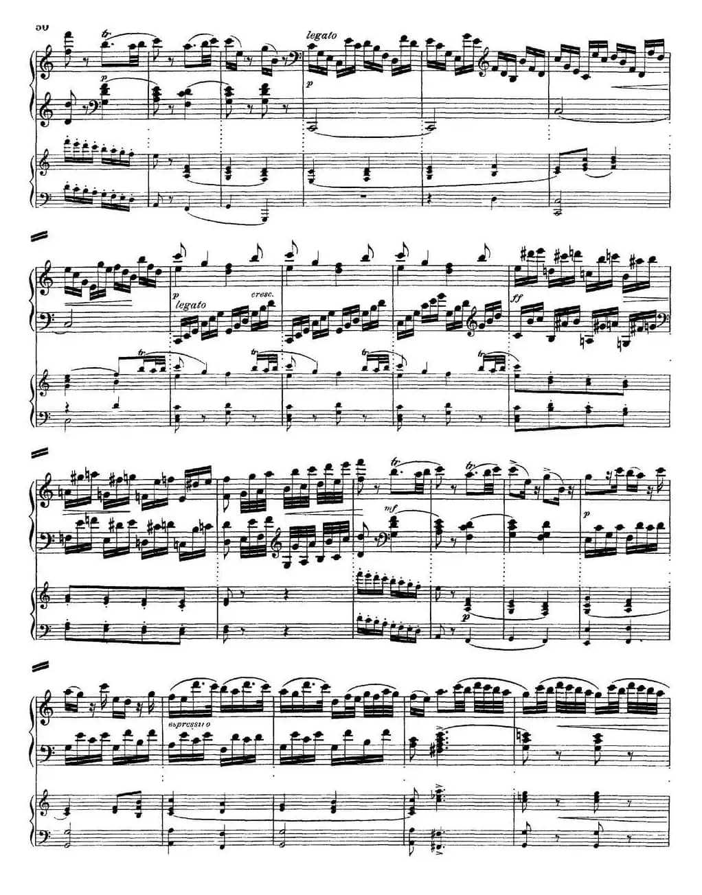 二十八部钢琴协奏曲 No.25（P46-50）