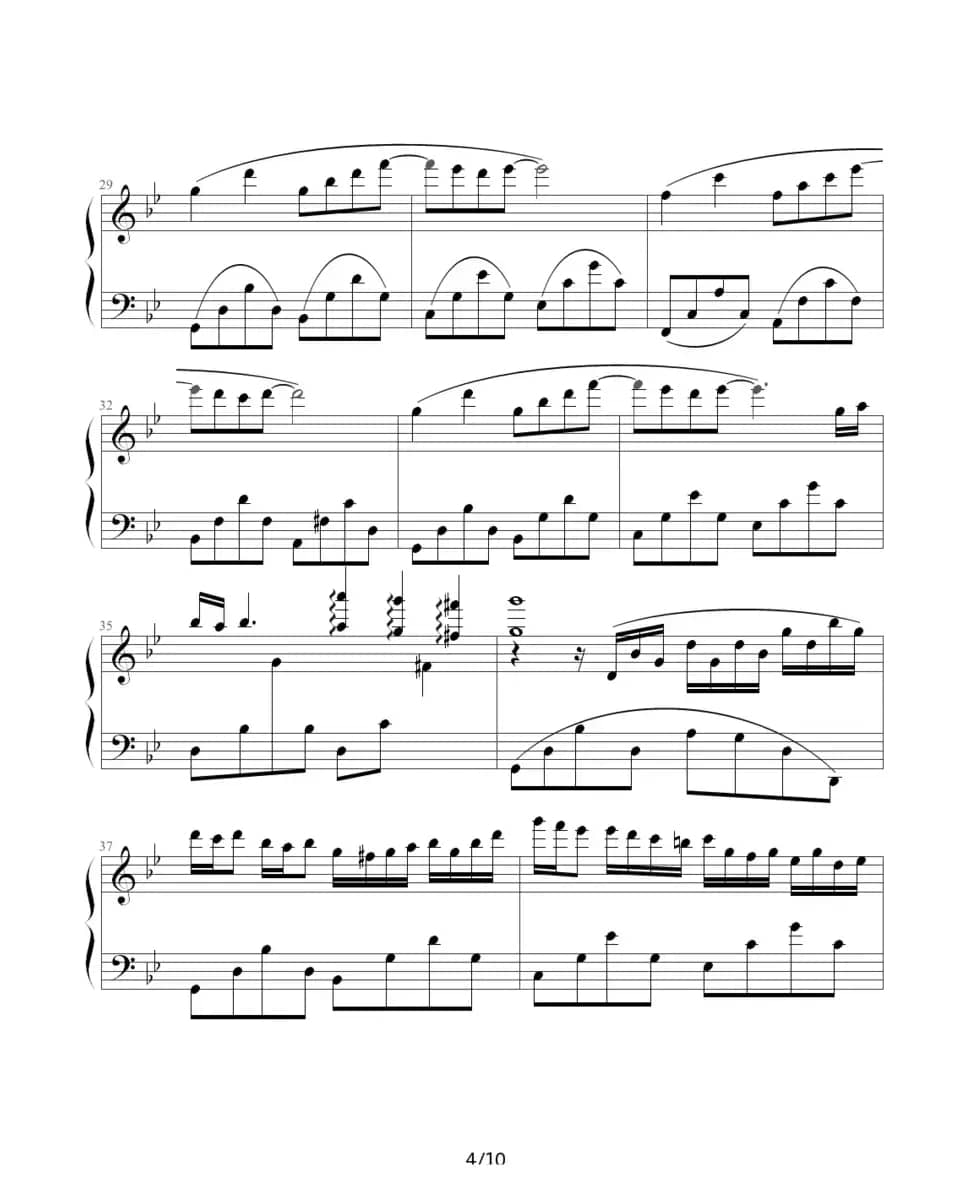 星空的旋律（滴漏制谱版）