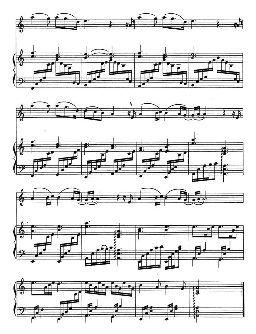 棋子（小提琴+钢琴伴奏）