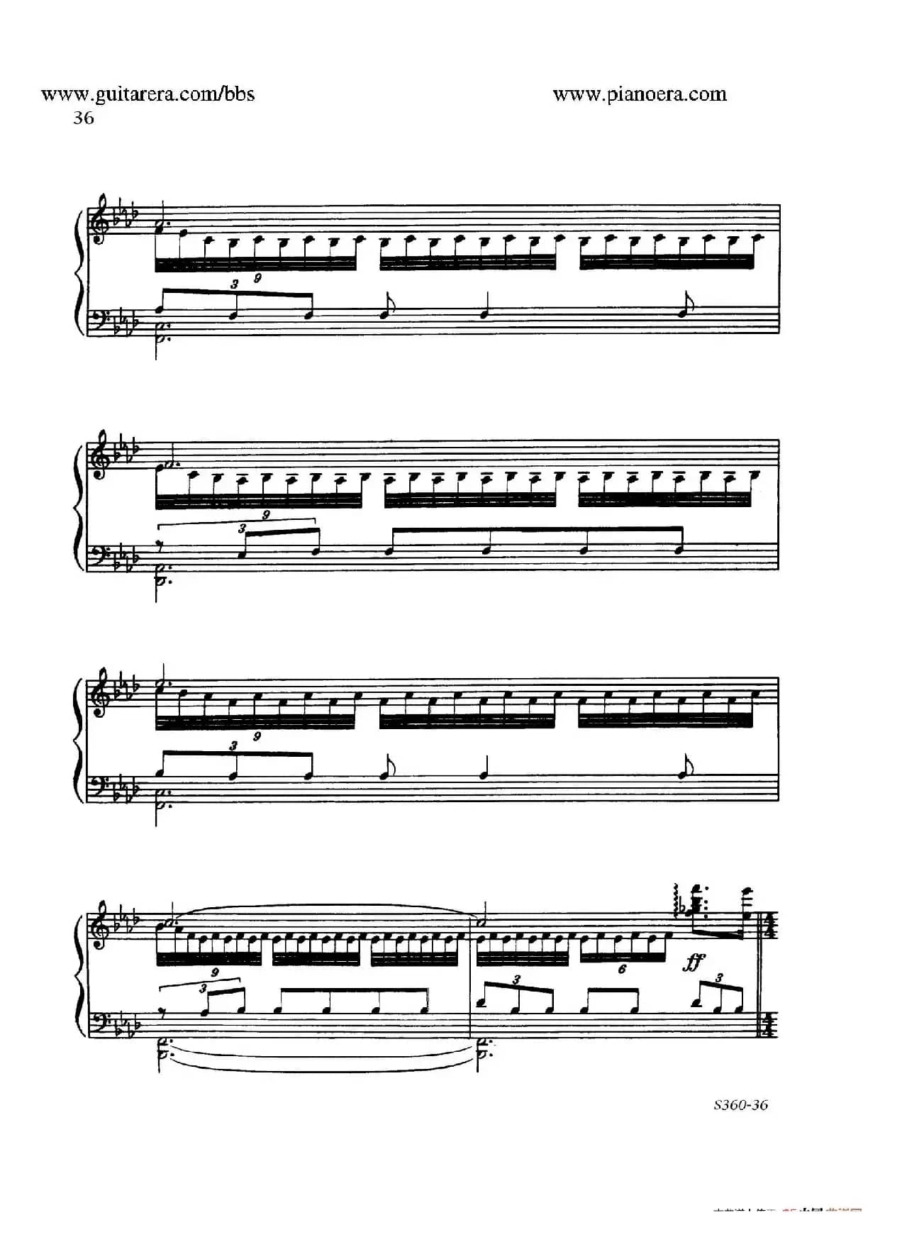 Fourth Piano Sonata S.360（第四钢琴奏鸣曲）