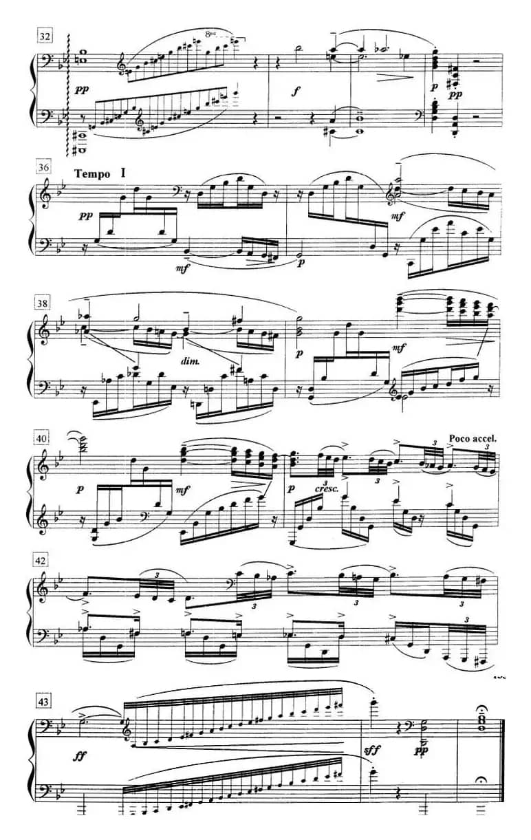 钢琴教程第八级 练习曲（Op.33 No.5）