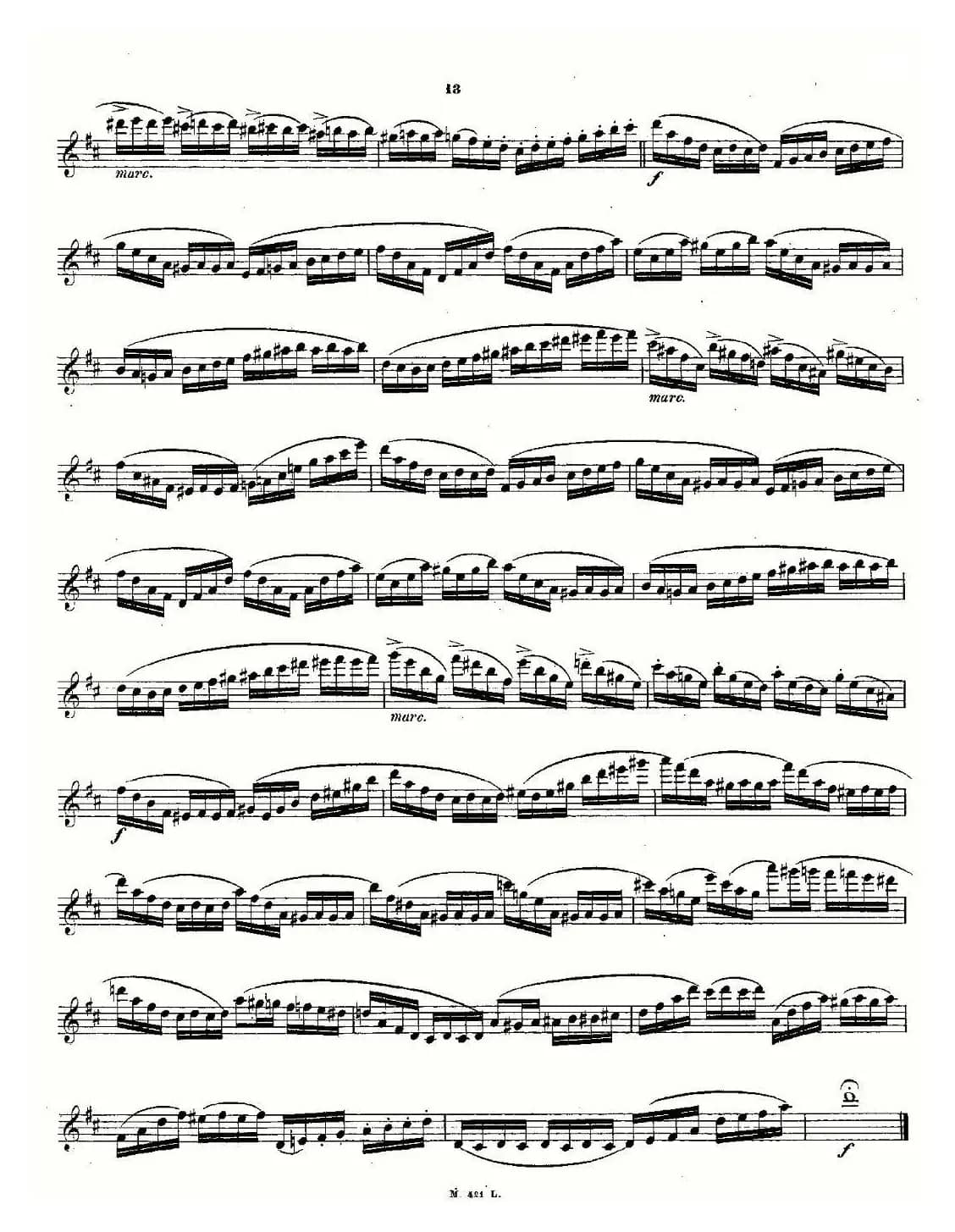 24首长笛练习曲 Op.15 之1—5