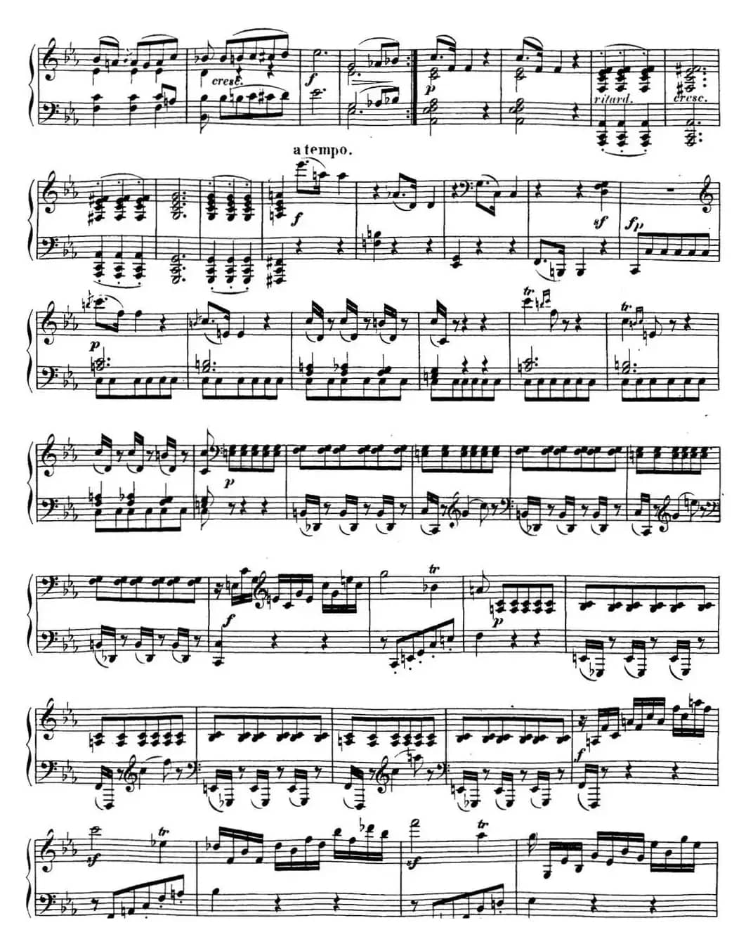 贝多芬钢琴奏鸣曲18 狩猎 降E大调 Op.31 No.3 E-flat major