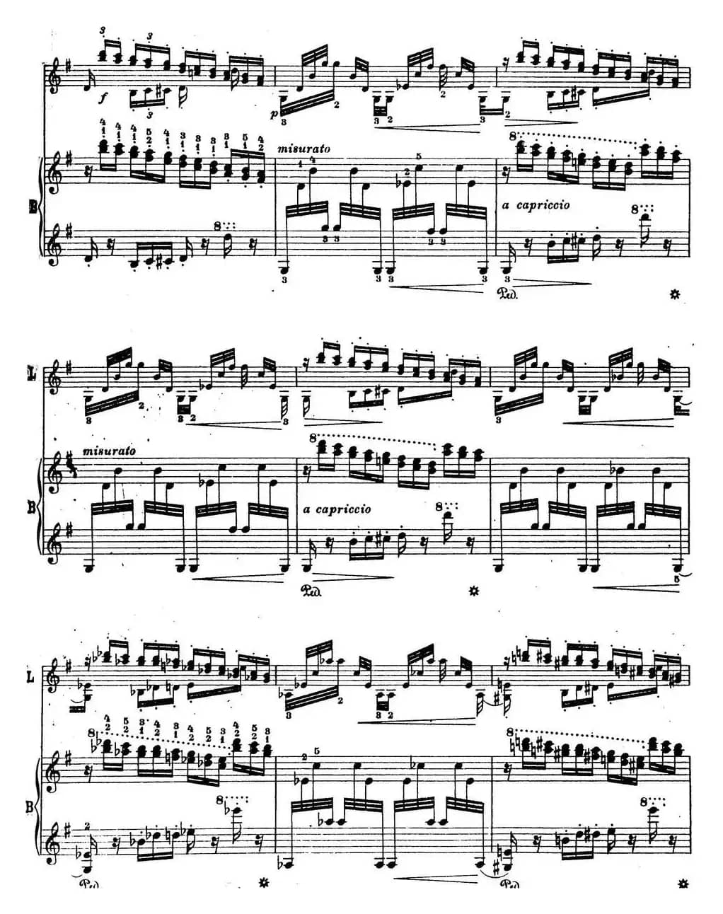 6首帕格尼尼大练习曲（Arpeggio Etude Nr.4）