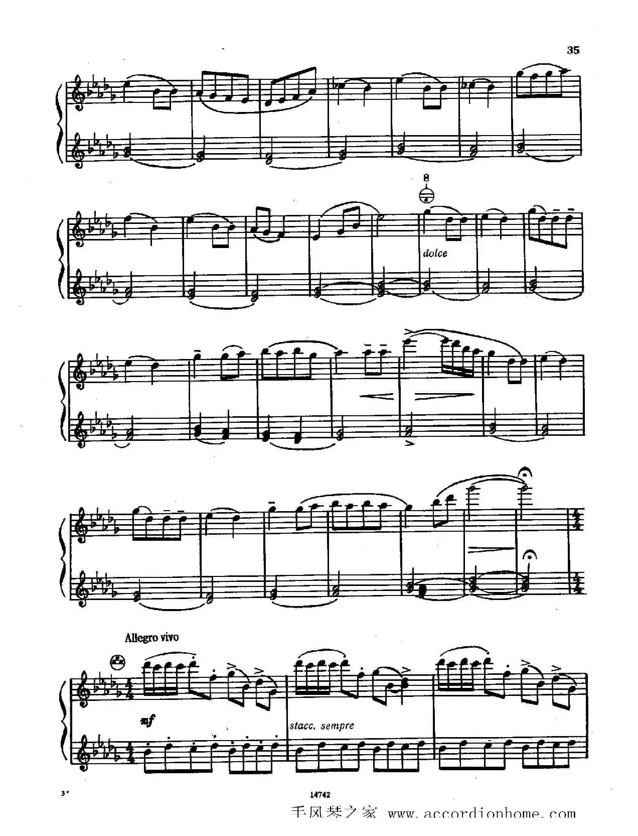 佐罗塔耶夫-六首儿童组曲之二