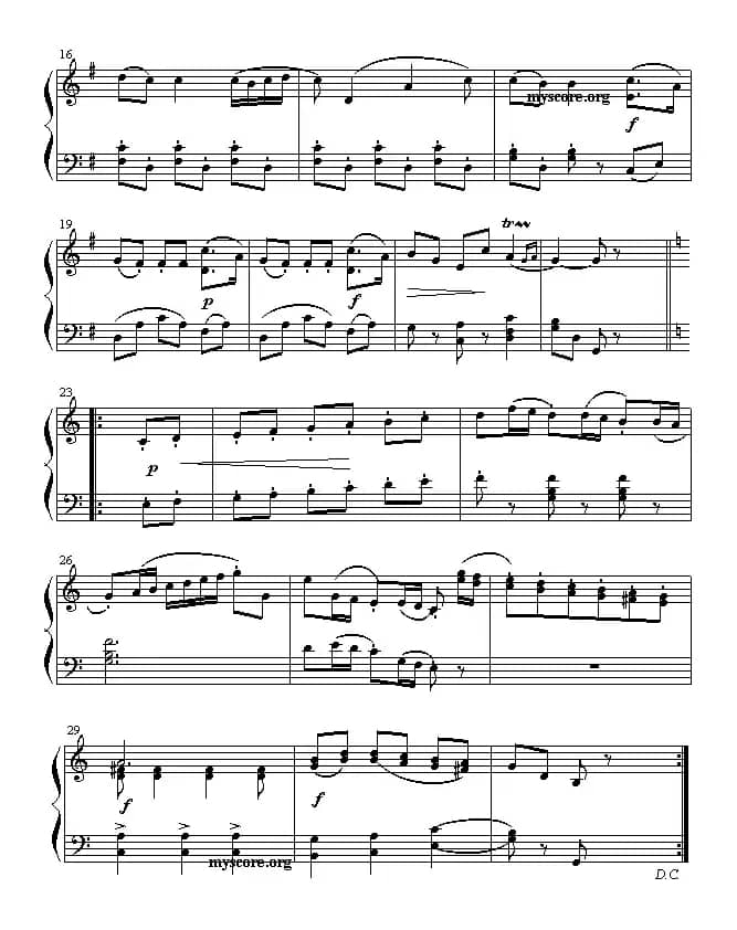 小步舞曲（博凯里尼作曲版）