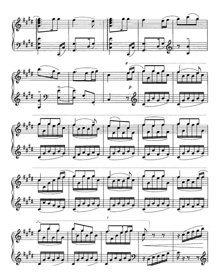 组曲·家乡之歌（IV 跳场的日子）