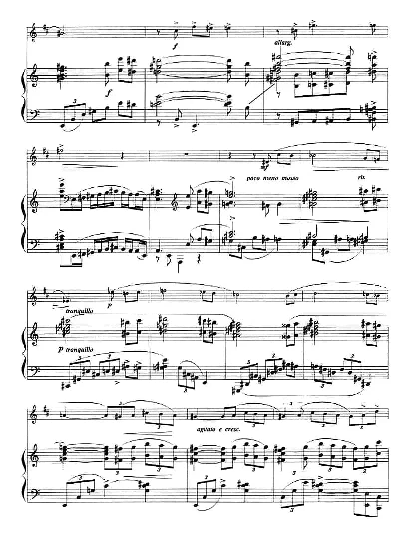 春之歌（小号+钢琴伴奏）