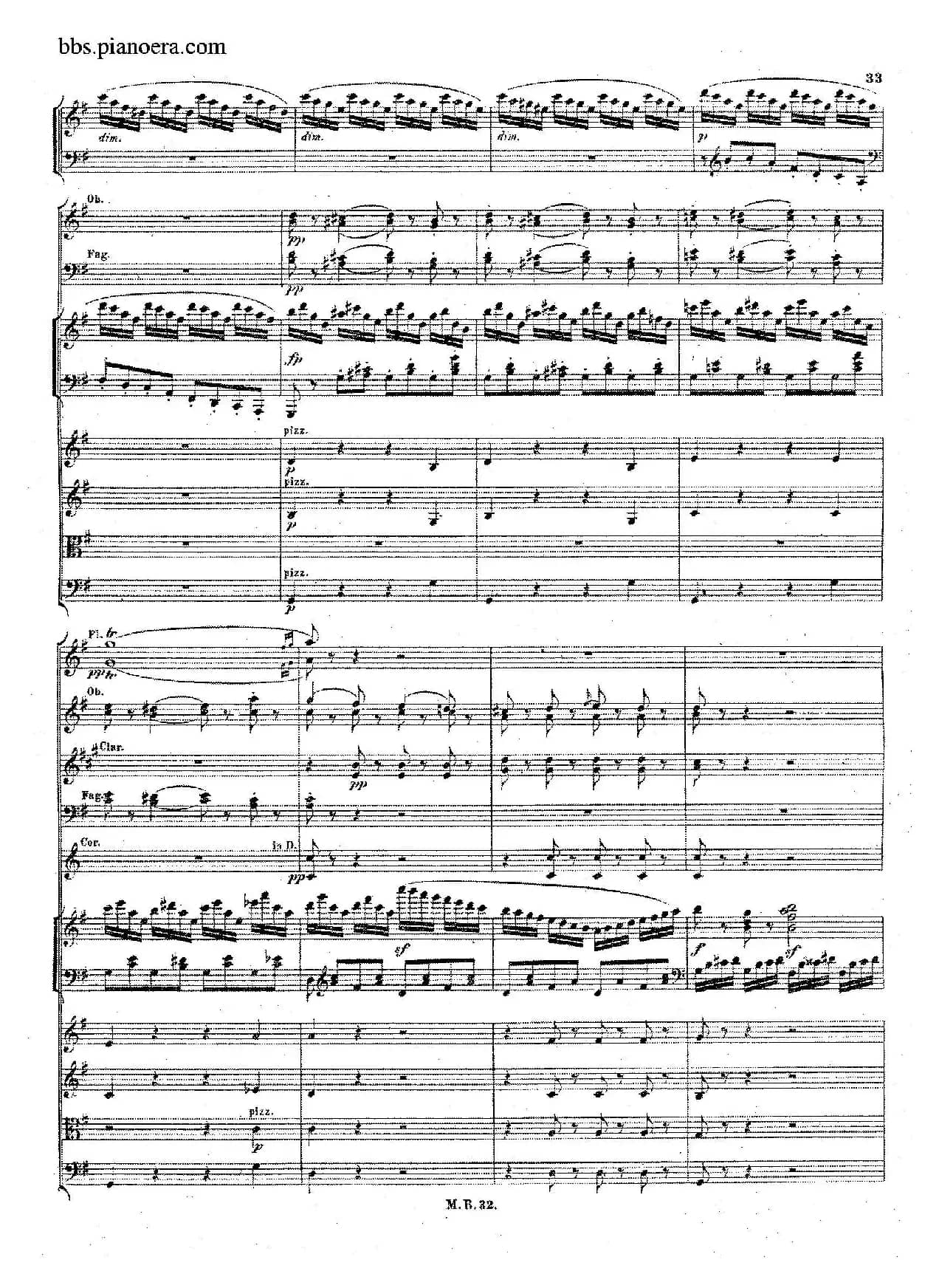 Piano Concerto No.1 in g Minor Op.25（g小调第一钢琴协奏曲·总谱）