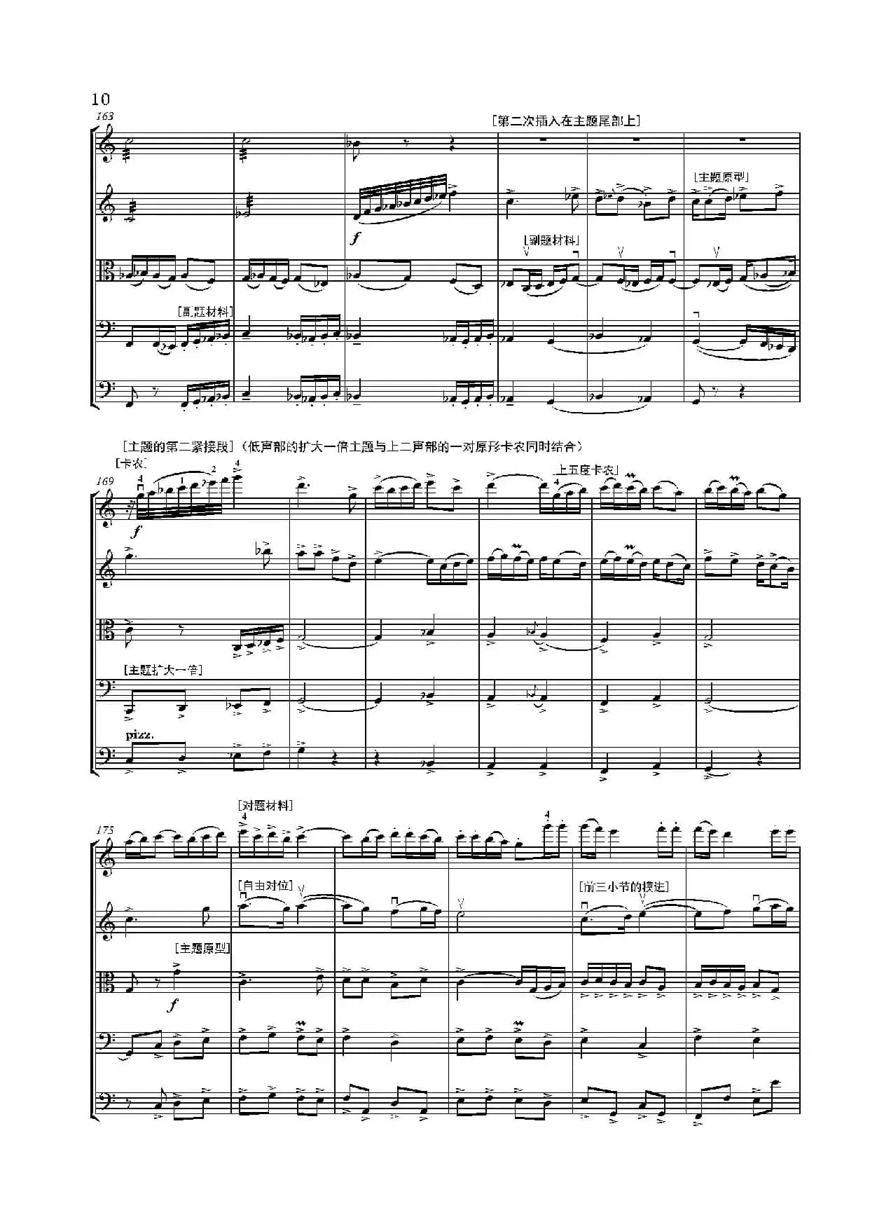 弦乐大赋格·丝绸之路上的哲学沉思（五重奏）