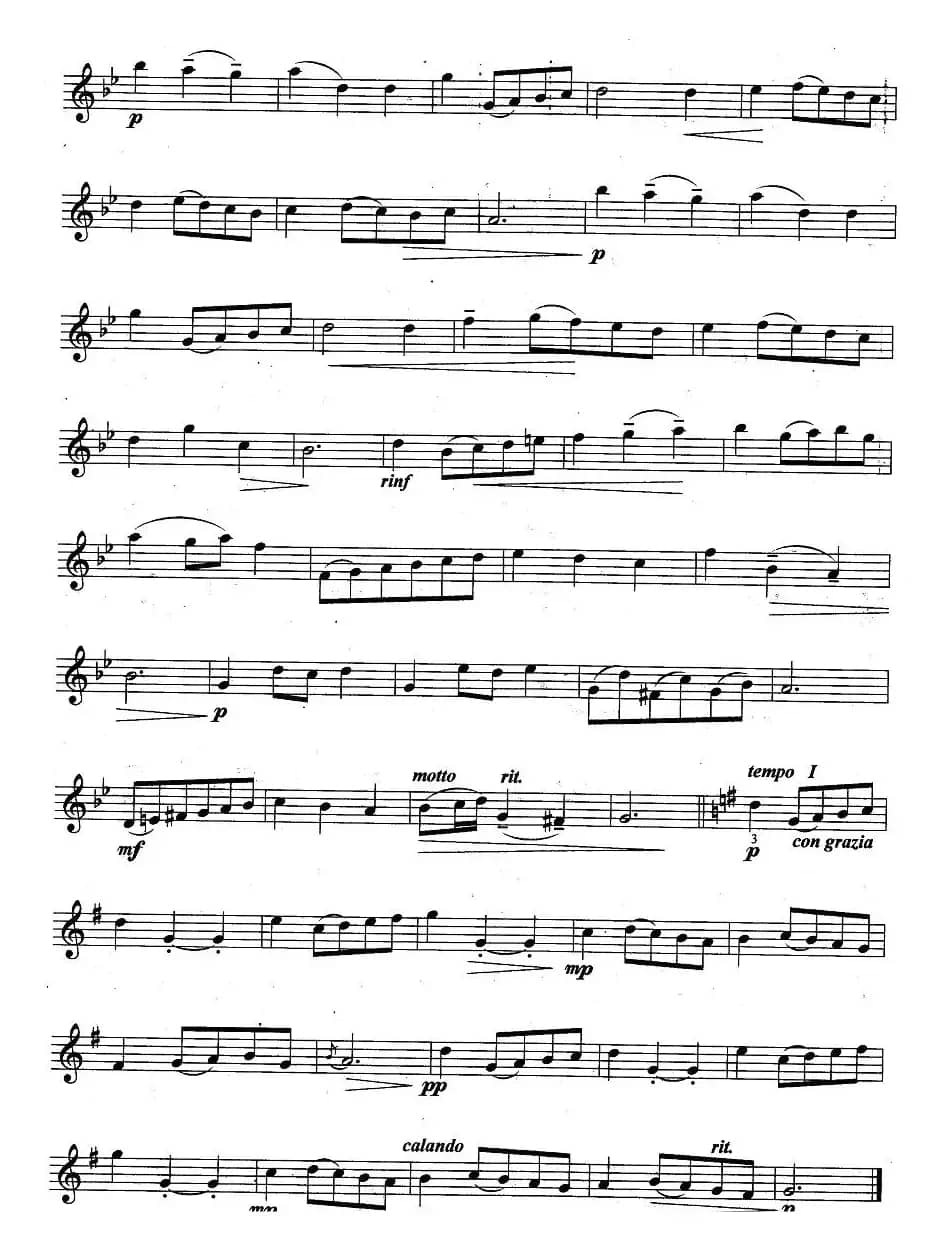 小步舞曲（巴哈作曲版）