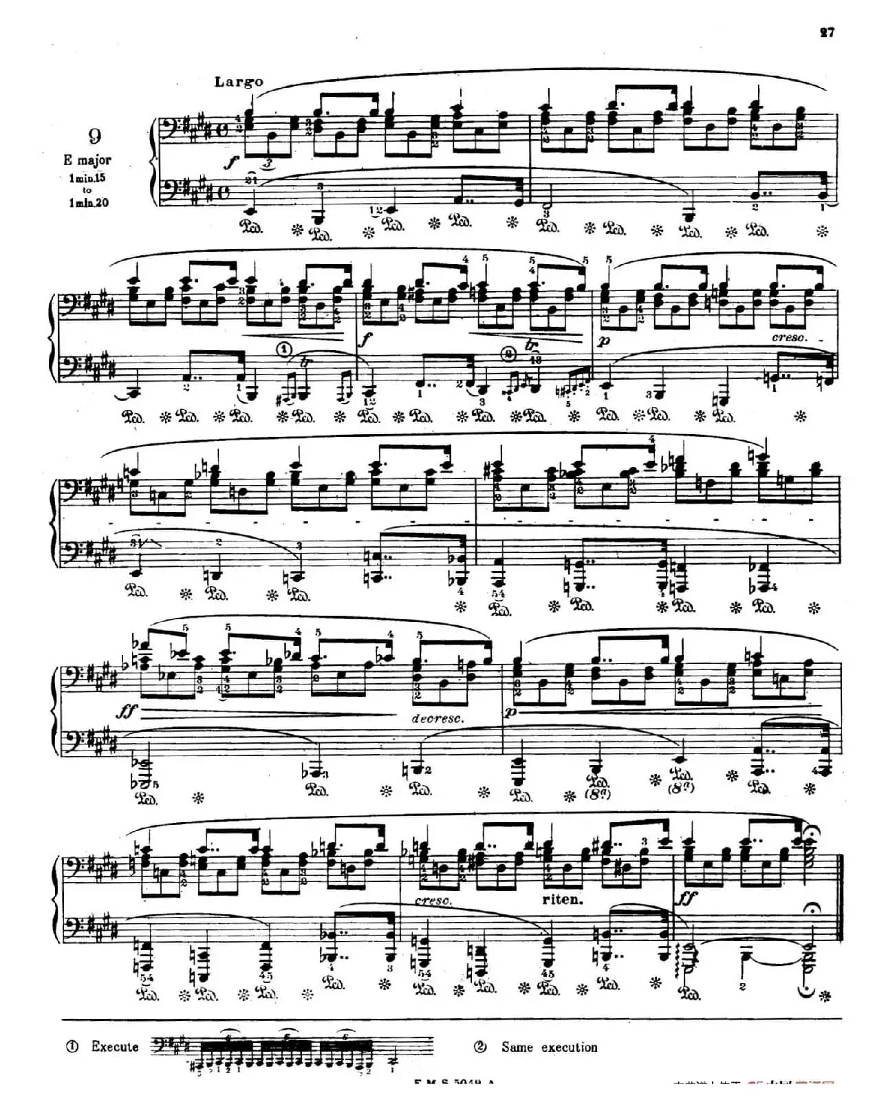 Preludes Op.28（24首前奏曲·9）