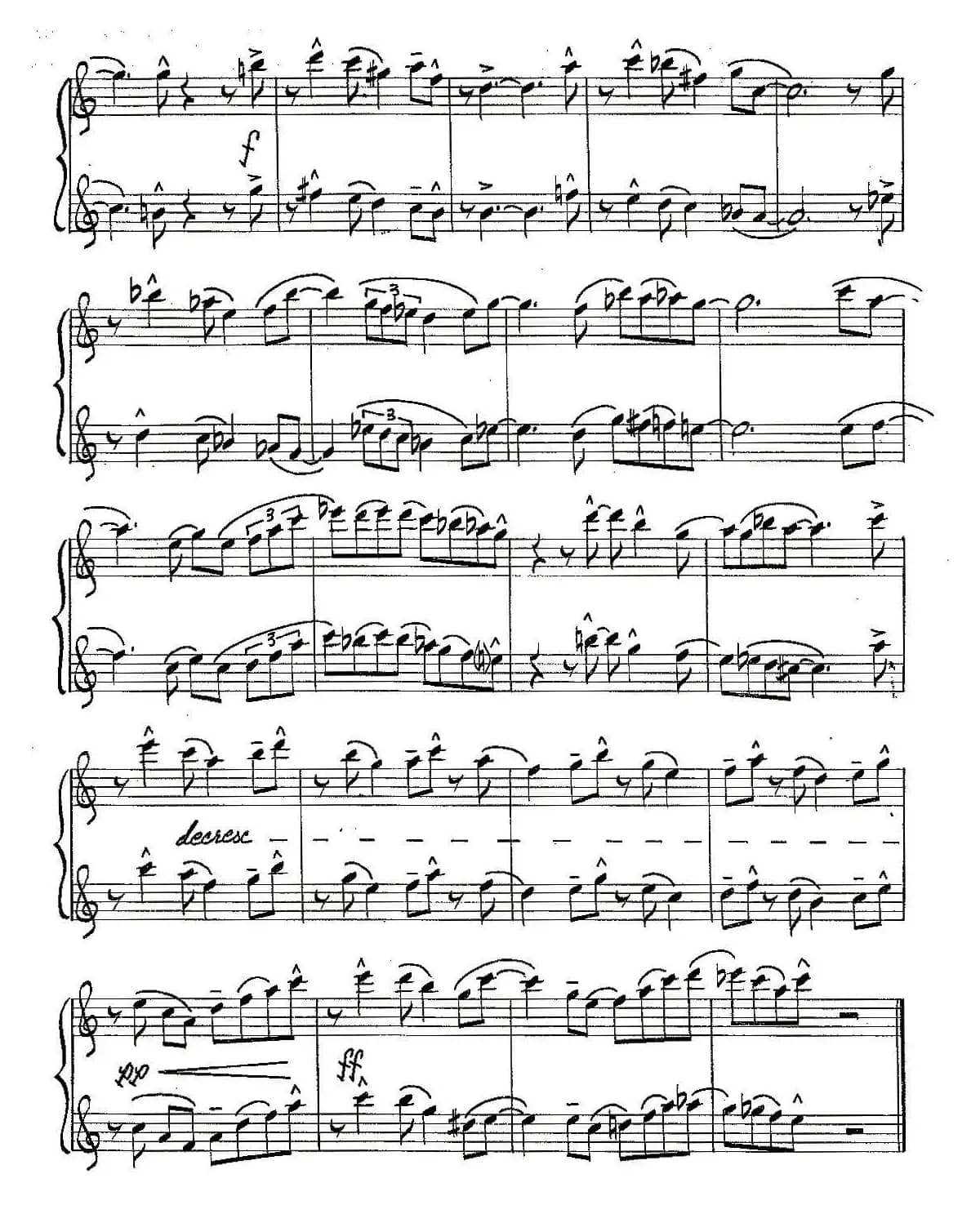 Jazz Conception For Saxophone Duets - 8（二重奏）