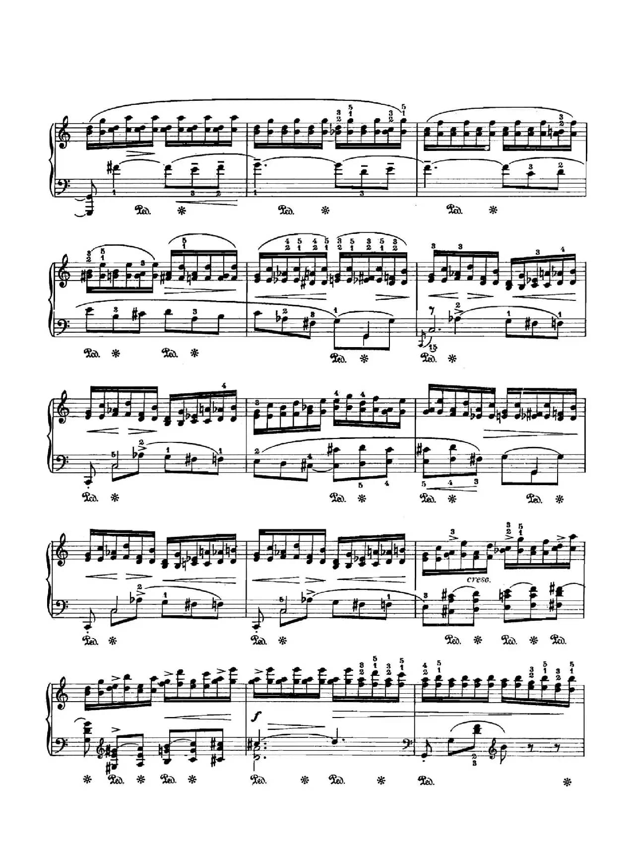 12 Etudes Op.10 柯尔托教学版(12首练习曲·7)