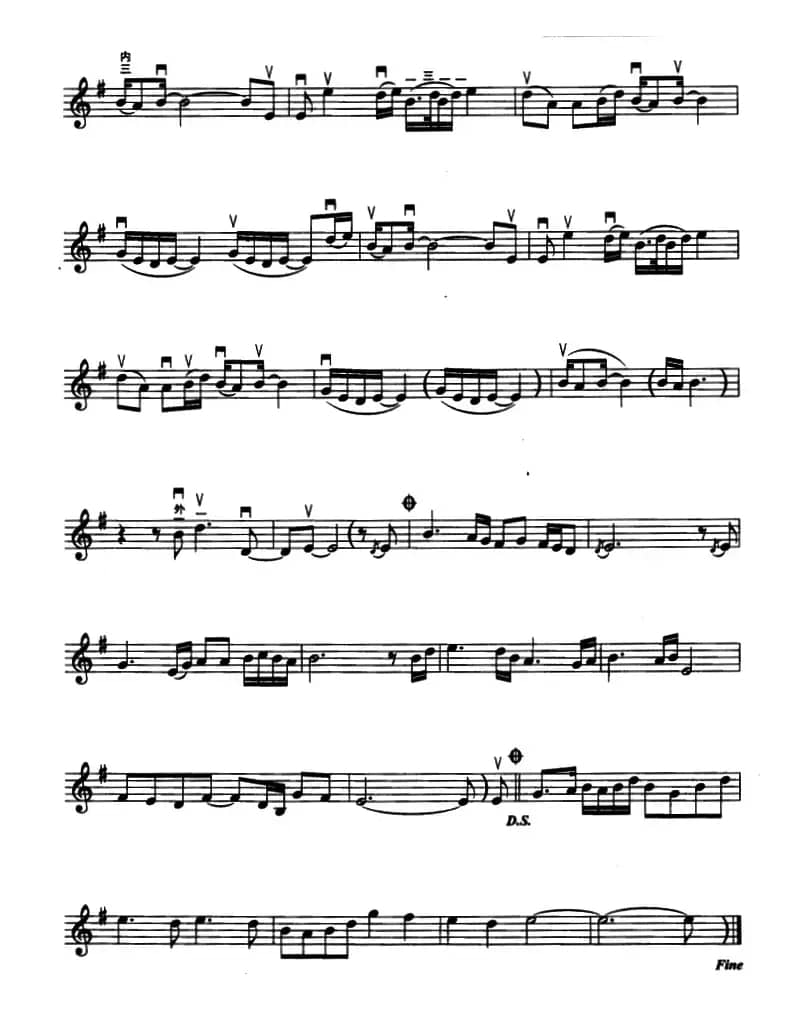 一剪梅（五线谱）