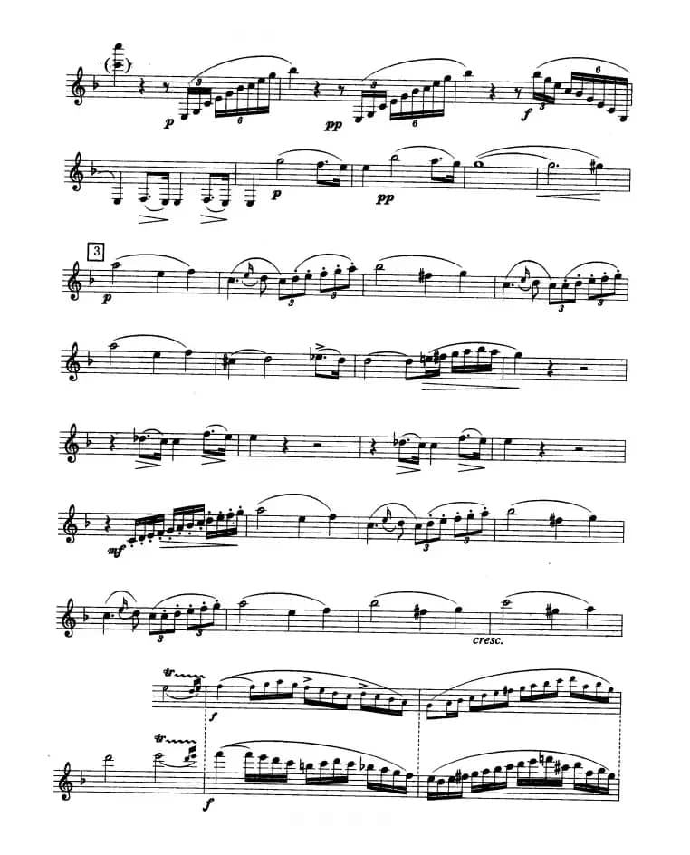 单簧管考级教材·第十级