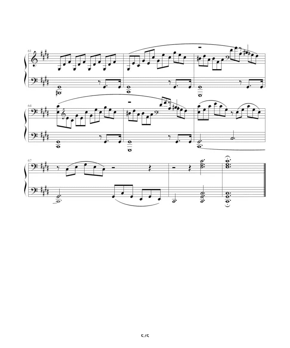 月光奏鸣曲（贝多芬《月光》第一乐章）