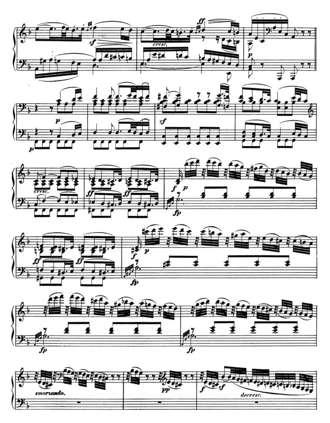 贝多芬钢琴奏鸣曲07 D大调 Op.10 No.3 D major