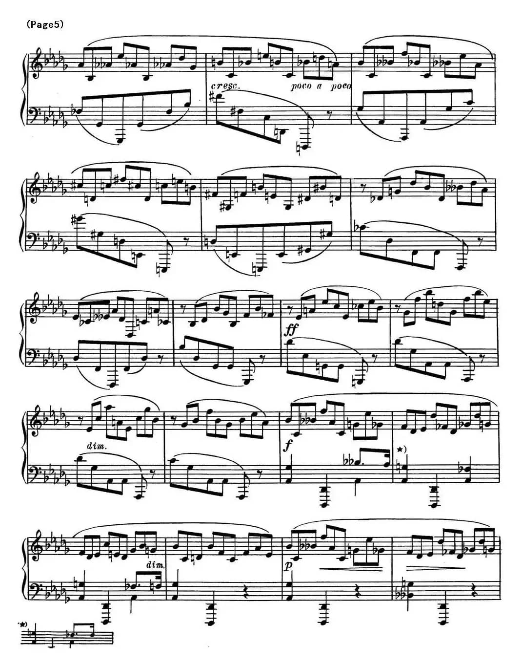 斯克里亚宾8首钢琴练习曲 Op42（No.1 Alexander Scriabin Etudes）