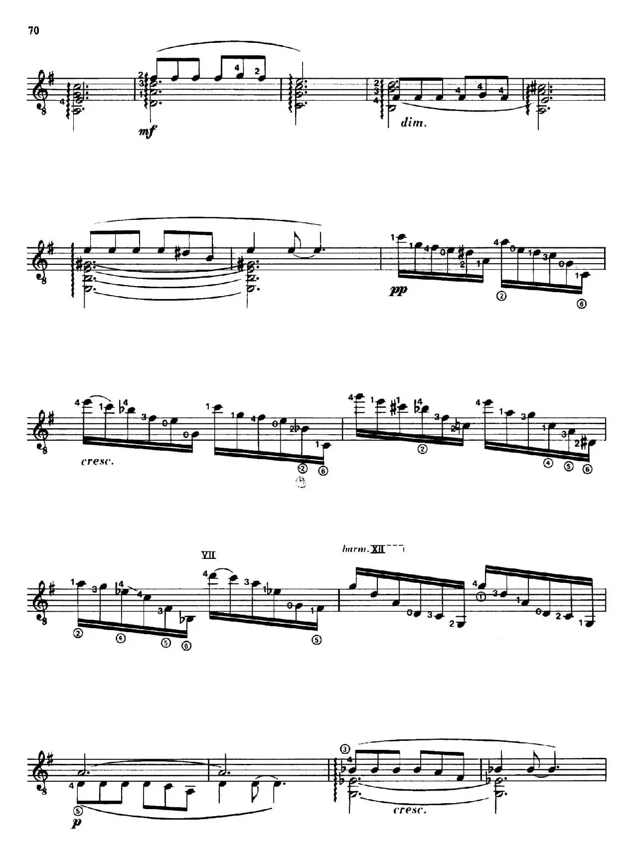 Joaquin Rodrigo Music for Guitar（罗德里戈吉他音乐P69-79（古典吉他）