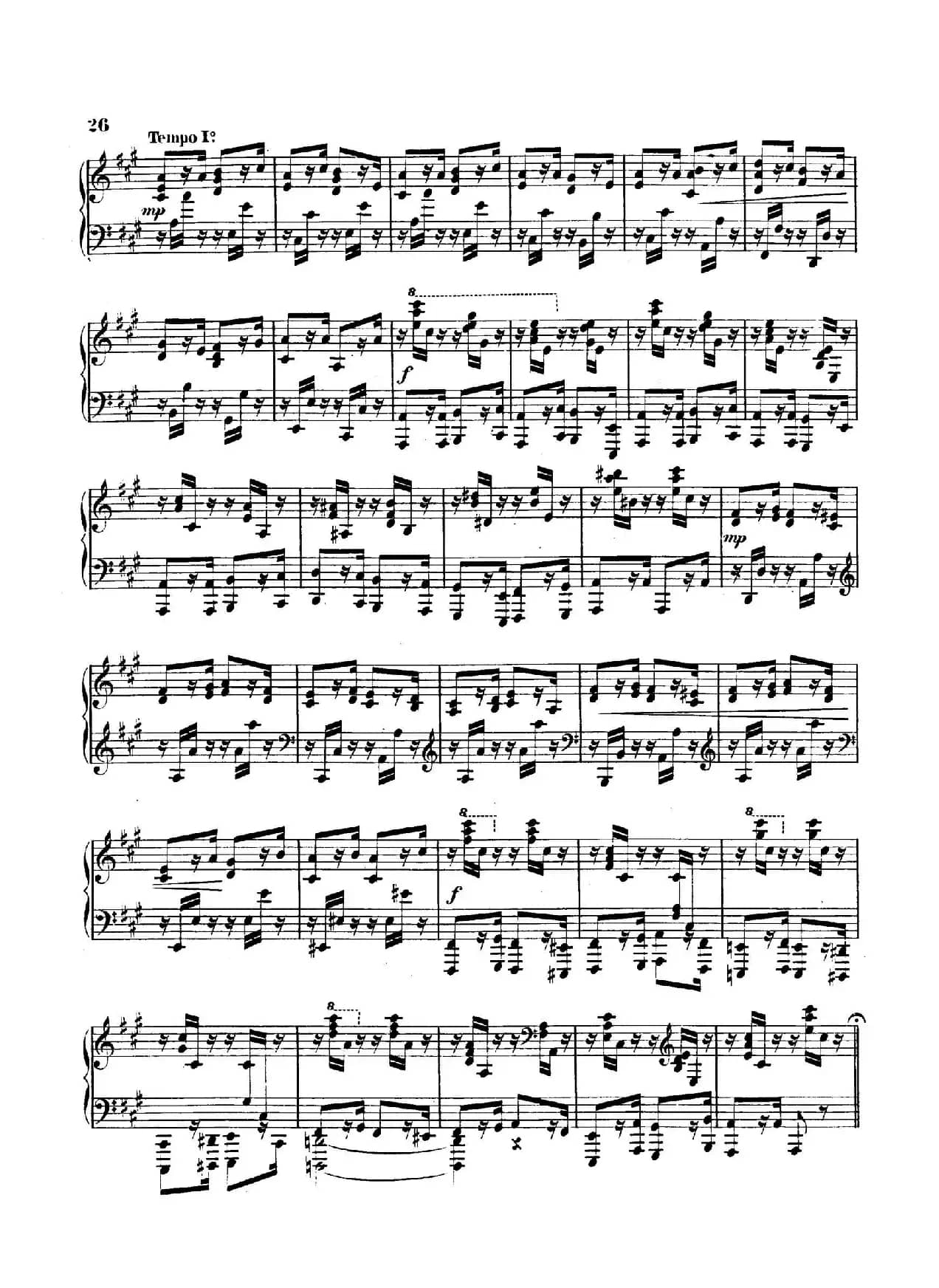 Variations on Yankee Doodle from Miscellenies Op.93（扬基嘟得主题变奏曲）