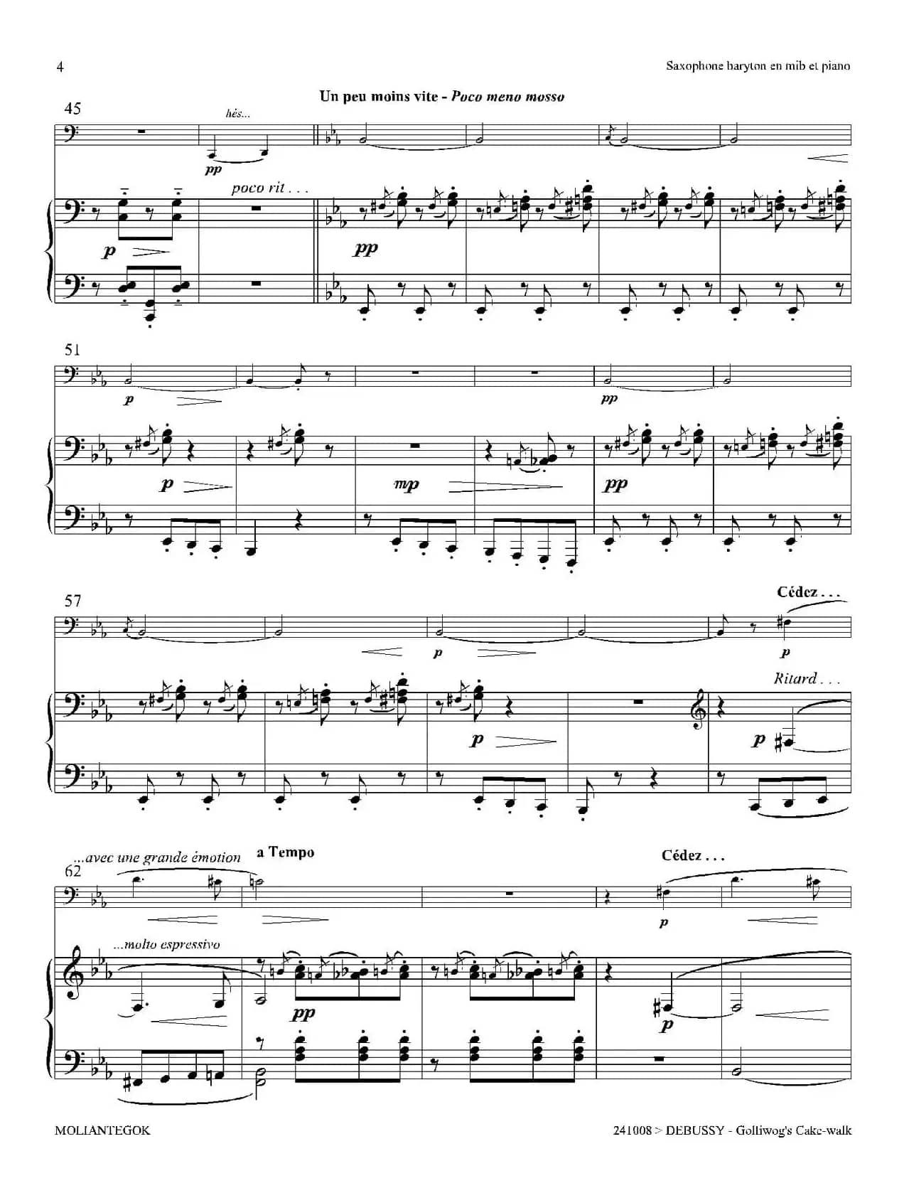 木偶步态舞（上低音萨克斯+钢琴伴奏）