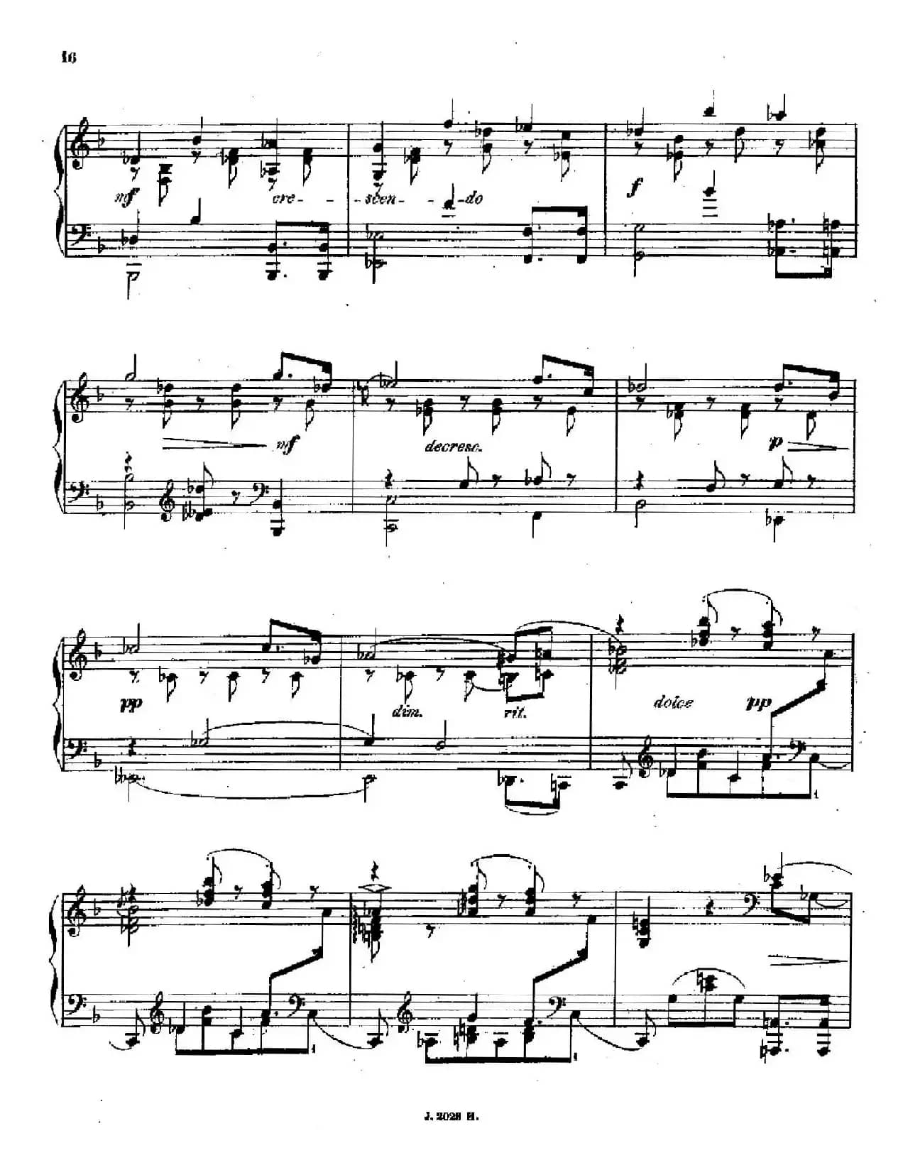 Vier Elegien Op.37（4首悲歌·4）