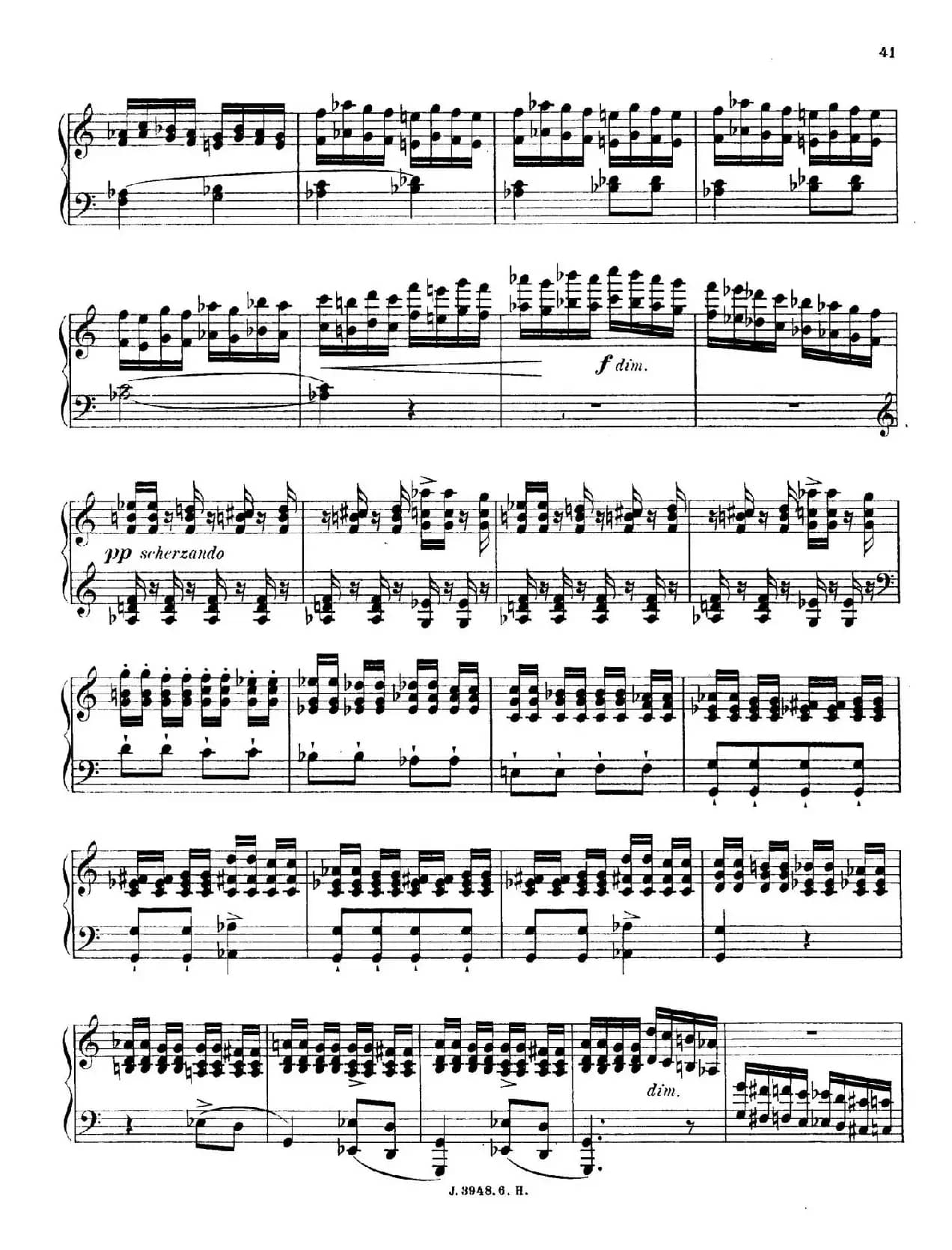 6 Etudes de Concert（6首音乐会练习曲·6）