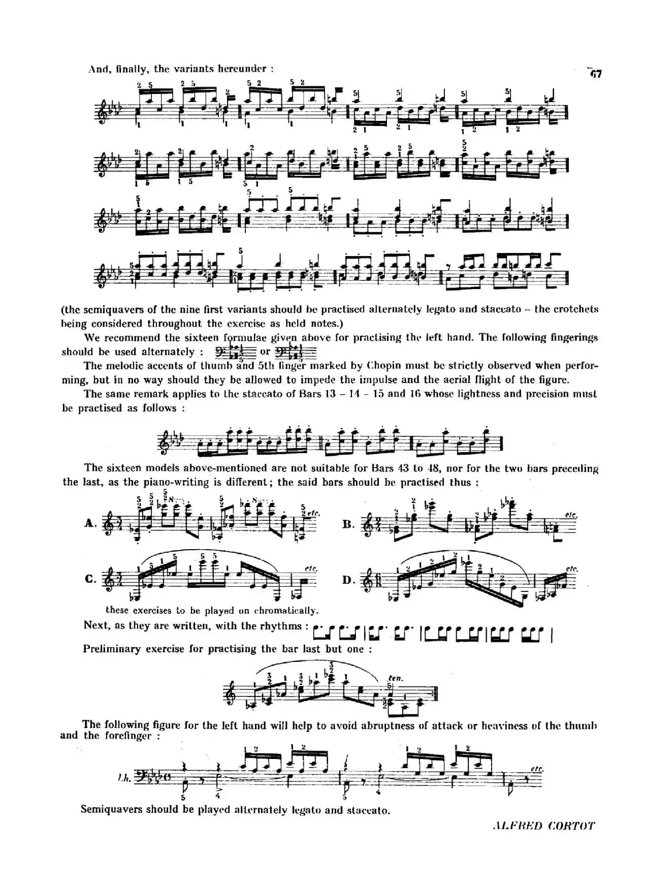 12 Etudes Op.10 柯尔托教学版(12首练习曲·10)