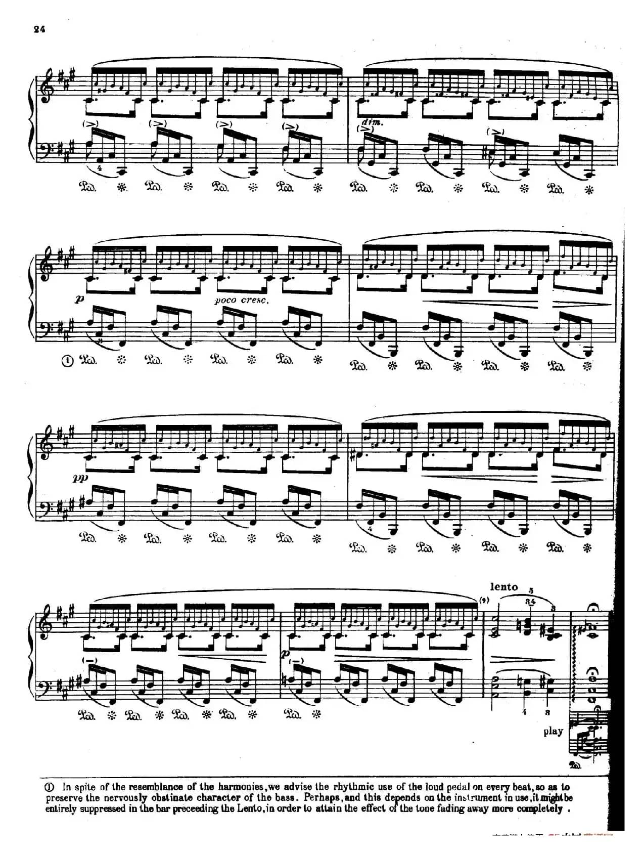 Preludes Op.28（24首前奏曲·8）