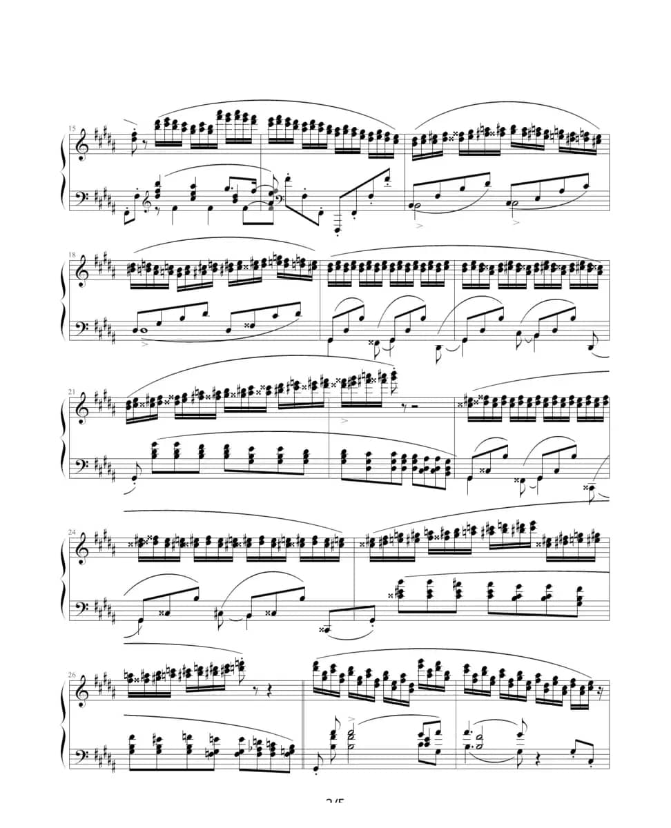 练习曲 Op.25  No.6