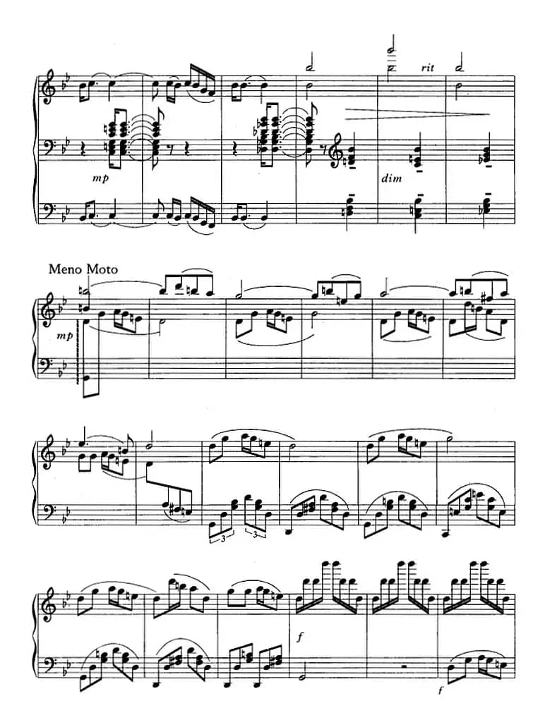 民间舞蹈（钢琴曲2首）