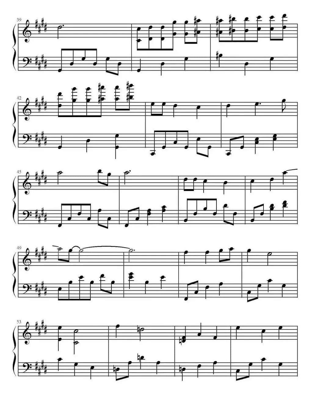 欢颜（钢琴独奏版）